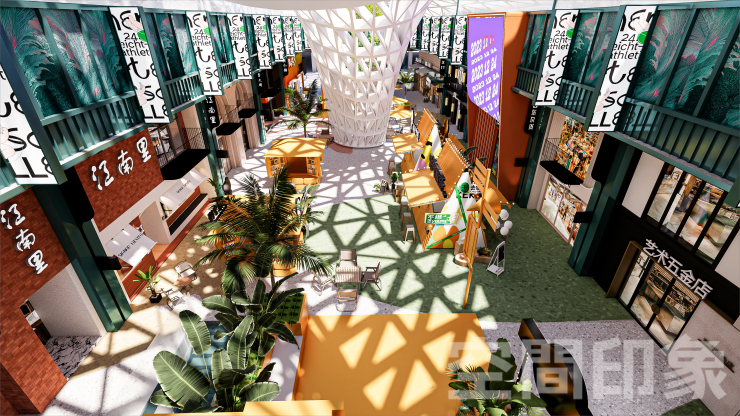 在商场沉浸式体验“公园20分钟效应”（图ZMTQ3OTcxMjg=） - 资讯 - 站酷设计师空间印象商业设计原创素材 - 站酷ZCOOL