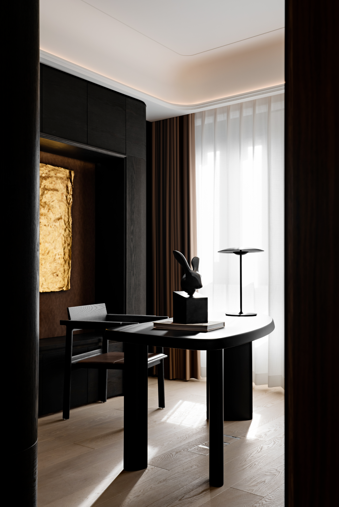 艾未设计世亮 | 361㎡翠湖五集魔都地标豪宅的隐奢艺术