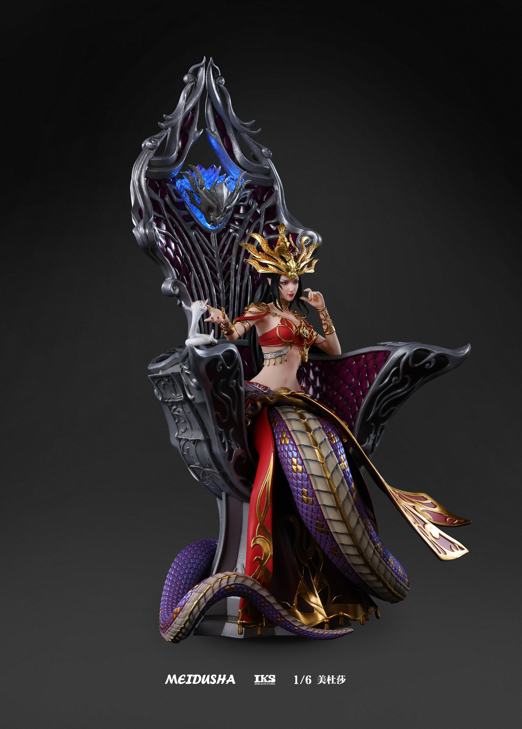 铁风筝工作室x斗破苍穹《美杜莎-百媚倾鳞》1/6雕像
