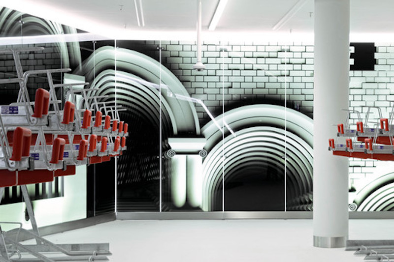 导视系统设计 荷兰海牙自行车停车库