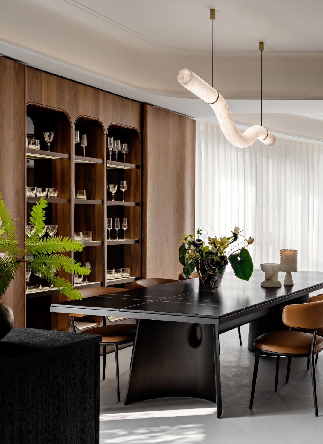 艾未设计世亮 | 361㎡翠湖五集魔都地标豪宅的隐奢艺术