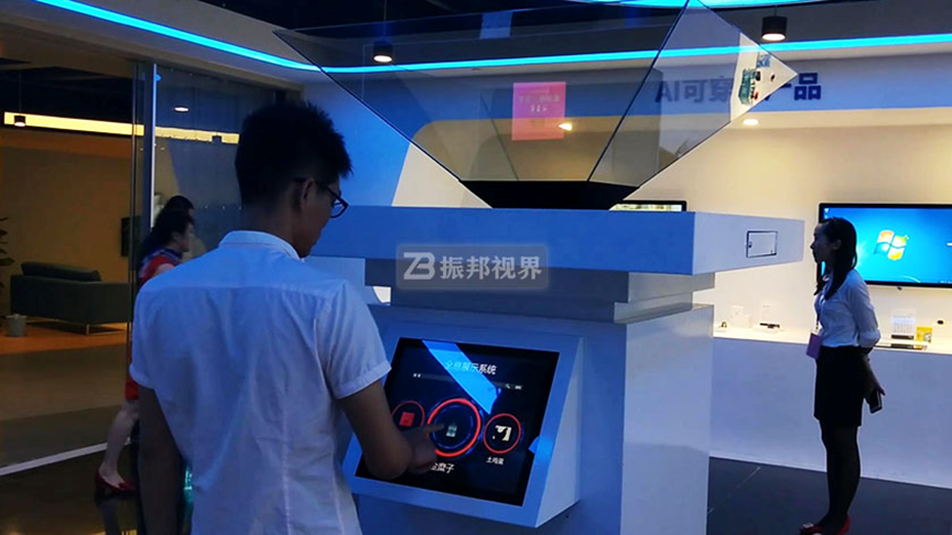 全息投影文物展示柜，让文物触手可及，历史近在咫尺！