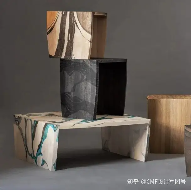 拥有艺术气息的家居CMF如何做？布艺|3D波纹|木纹|不锈钢等（图ZMTQ3NjUxNzI=） - 资讯 - 站酷设计师CMF设计军团原创素材 - 站酷ZCOOL
