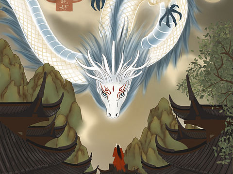 国风插画（个人主页-ZNTUwNTM0MDg=） - 艺术插画 - 站酷设计师插画爱晚婷原创素材 - 站酷ZCOOL