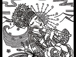 插画海报