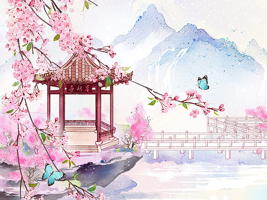 水榭。