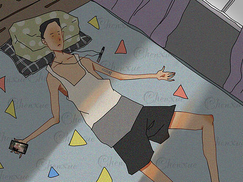 躺平（个人主页-ZNDg1NzgyNDQ=） - 创作习作 - 站酷设计师尘雪1原创素材 - 站酷ZCOOL