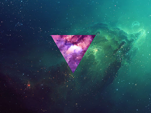 宇宙，浅蓝绿色，星系，太空，科幻，梦幻背景