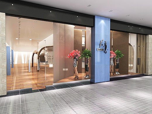 天意服裝店設(shè)計（個人主頁-ZMTYwMTExNjQ=） - 展陳設(shè)計 - 站酷設(shè)計師Summer衞小威原創(chuàng)素材 - 站酷ZCOOL