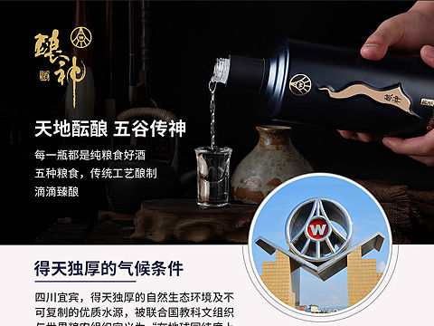 五粮液酿神酱香酒