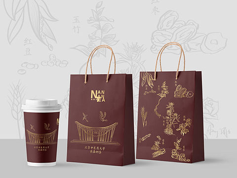 北京中医药大学合作茶饮包装