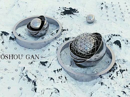 C4D场景机械建模练习（个人主页-ZNTEyOTM3MjQ=） - 机械/交通 - 站酷设计师Bergamot原创素材 - 站酷ZCOOL