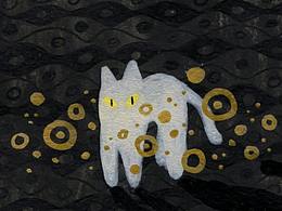 克里猫 系列插画