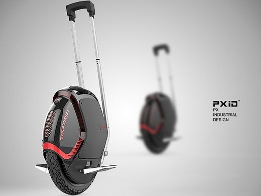 平衡车设计 电动独轮车外观设计 品向工业设计 PXID