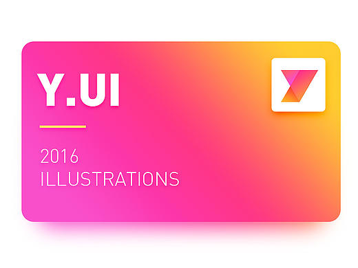 易ui2016年插画作品集合