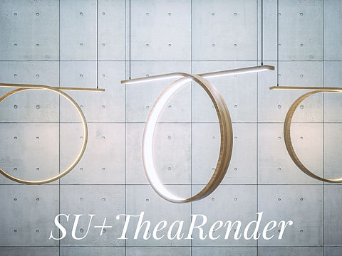 Sketchup+thearender渲染练习