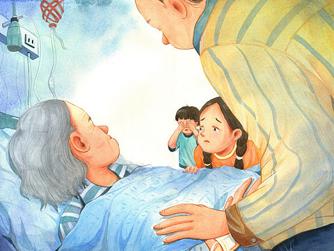 儿童绘本杂志插画
