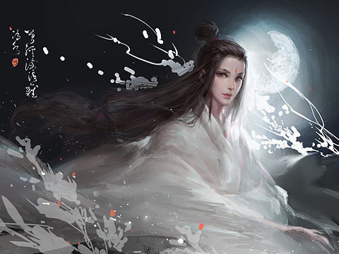 曾經(jīng)滄海難為水（個人主頁-ZMjY1MDQwODg=） - 藝術(shù)插畫 - 站酷設(shè)計師huzeyu2017原創(chuàng)素材 - 站酷ZCOOL