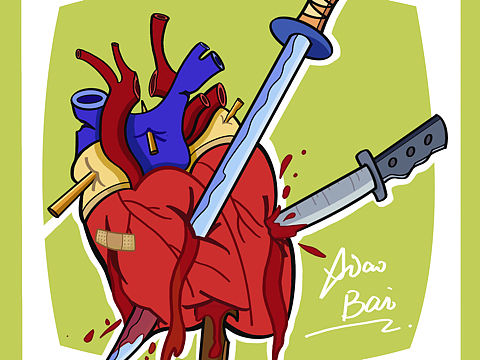 《關(guān)于心臟的故事》（個(gè)人主頁(yè)-ZNTI4NjM4MDA=） - 創(chuàng)作習(xí)作 - 站酷設(shè)計(jì)師揪C鴨原創(chuàng)素材 - 站酷ZCOOL