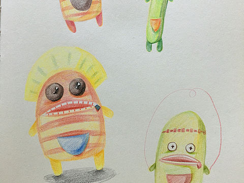 你是我的小怪獸（個(gè)人主頁(yè)-ZMTQ3ODkxMjQ=） - 創(chuàng)作習(xí)作 - 站酷設(shè)計(jì)師西瓜3621原創(chuàng)素材 - 站酷ZCOOL