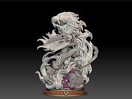 最近合作的一款炎柱