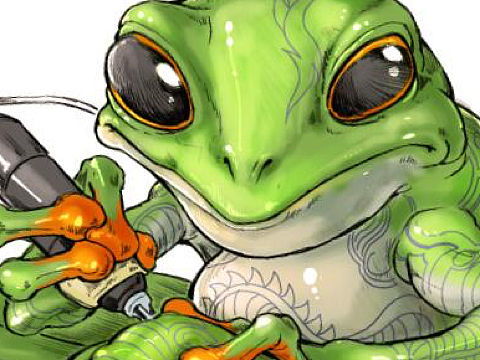 Frog for Tattoo