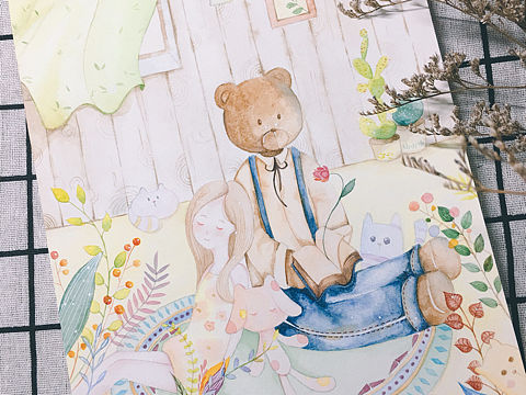 七夕到了（个人主页-ZMjk2OTI1MjA=） - 商业插画 - 站酷设计师施施小佳原创素材 - 站酷ZCOOL