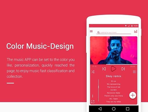Ui APP 界面设计---音乐