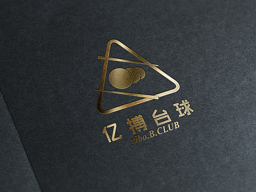 亿搏台球logo设计