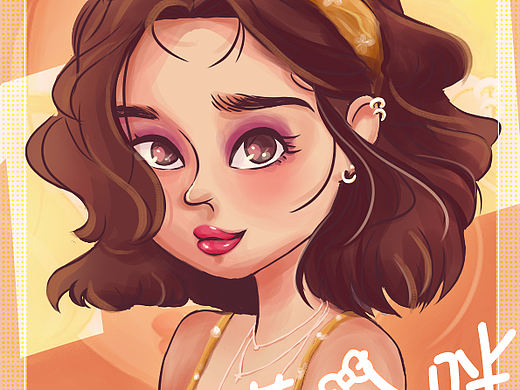 手绘练习加了个油