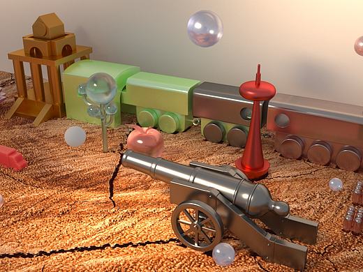 C4d加oc渲染（個(gè)人主頁-ZNDI5MTY4NTI=） - 場(chǎng)景 - 站酷設(shè)計(jì)師東若風(fēng)原創(chuàng)素材 - 站酷ZCOOL