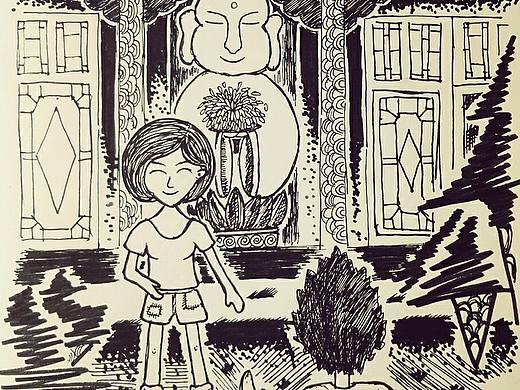 我们的第一次约会（个人主页-ZMTc0MDQ4MDg=） - 艺术插画 - 站酷设计师萝卜先生的小娘子原创素材 - 站酷ZCOOL