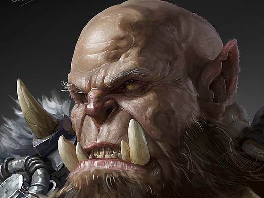 魔獸臨摹練習（個人主頁-ZMTg1OTUyMDg=） - 商業(yè)插畫 - 站酷設計師吳啊浪原創(chuàng)素材 - 站酷ZCOOL