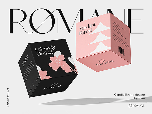 ROMANE香薰蜡烛品牌设计