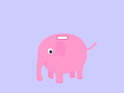 随手画了一个大象
