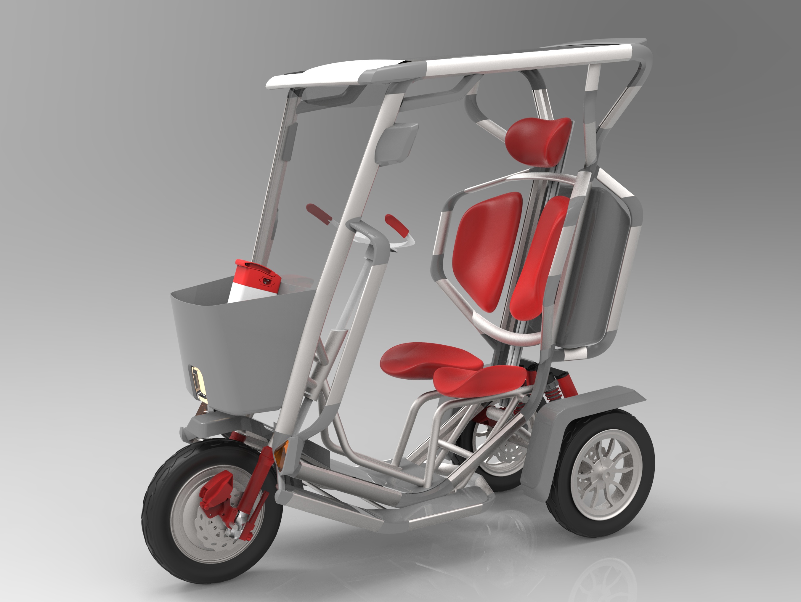 【小臻·电动车】新款电动三轮车单人家用折叠锂电瓶车助力车代步-淘宝网