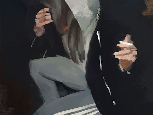 Mark tennant 作品临摹第二天