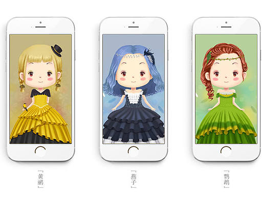 《鸟儿新娘》手机壁纸系列