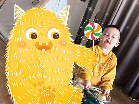 小怪兽涂鸦