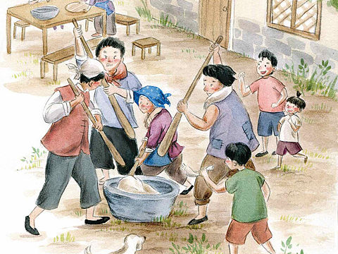 儿童插画-《十月少年文学》插图