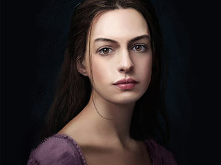 人像练习Anne Hathaway