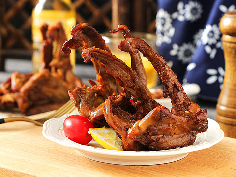 鸭锁骨 鸭肉美味 烤鸭