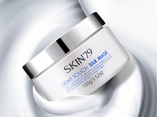 一组简约产品宣传图片-SKIN79护肤系列