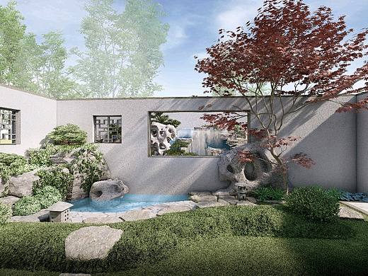 近期设计：别墅园林