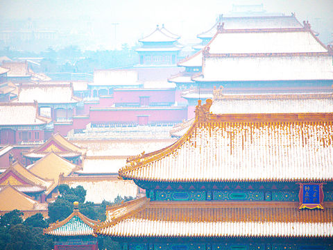 【雪和故宫】（个人主页-ZNDM5NDcxOTI=） - 环境/建筑摄影 - 站酷设计师低头呢喃原创素材 - 站酷ZCOOL