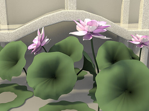 荷花池（個人主頁-ZMzgwNDY2MTY=） - 場景 - 站酷設(shè)計師OMG4Design原創(chuàng)素材 - 站酷ZCOOL