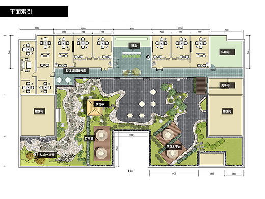 屋顶花园设计练习