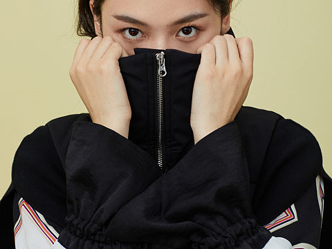 羽绒服拍摄