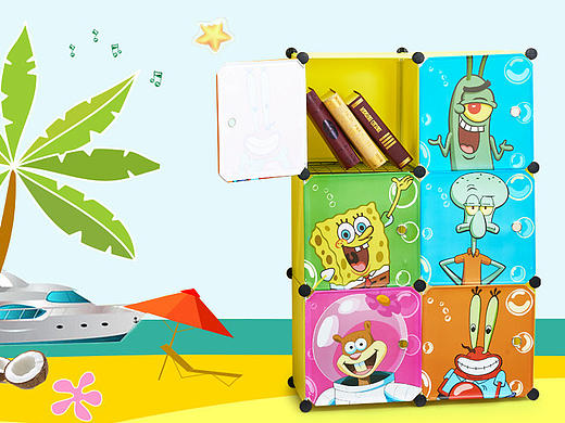 简易收纳柜/树脂衣柜（个人主页-ZMjEwNjk5MDg=） - 海报 - 站酷设计师Janes9原创素材 - 站酷ZCOOL