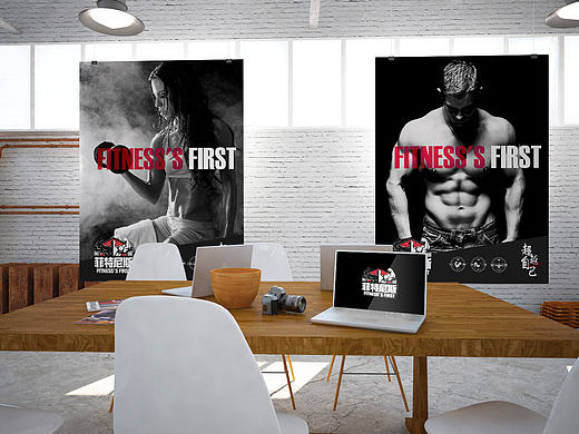 菲特尼斯健身 logo标识（个人主页-ZMTc5NjM0NTI=） - 品牌 - 站酷设计师国王抱大腿原创素材 - 站酷ZCOOL